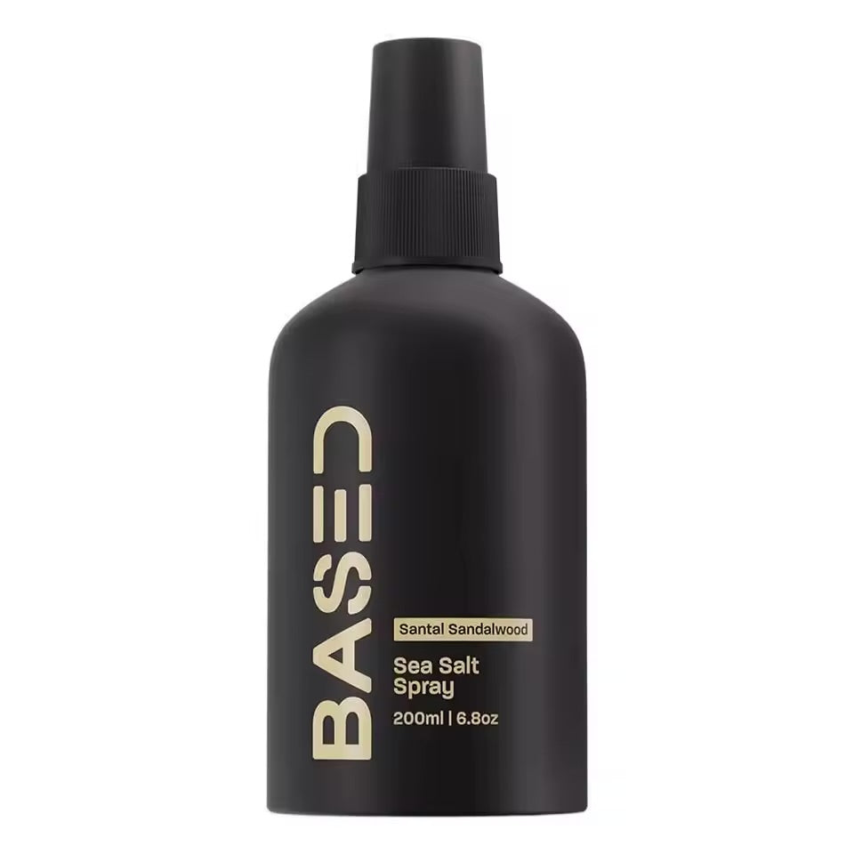 Based Bodyworks Sea Salt Hair Clay High Hold & Low Shine Matte Finish Hair Styling Wax Simple Long-Lasting Natural Men Women