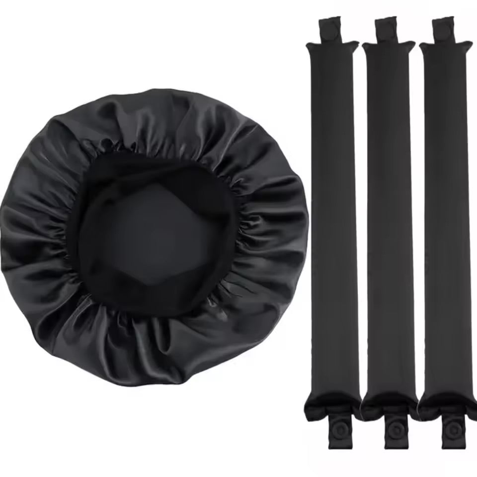 Heatless Curling Rod Headband No Heat Hair Rollers Sleeping Soft Flex Rod for Overnight Curls All Hair Types Styling Tools