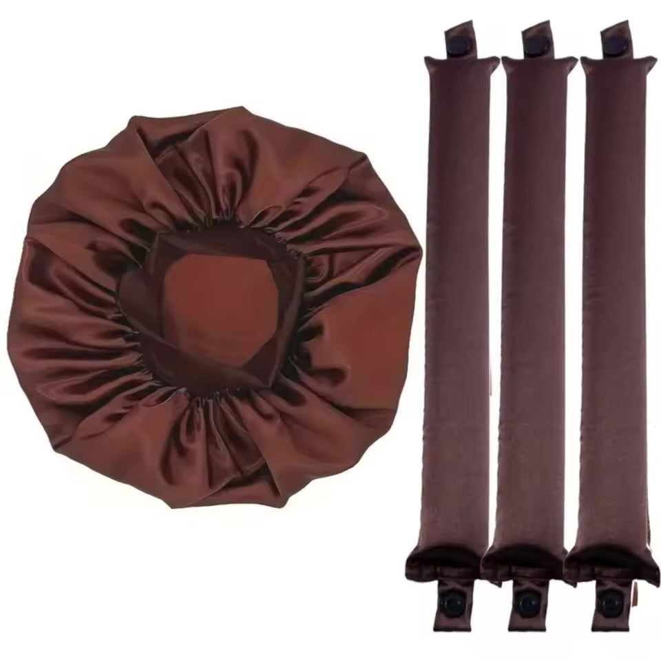 Heatless Curling Rod Headband No Heat Hair Rollers Sleeping Soft Flex Rod for Overnight Curls All Hair Types Styling Tools