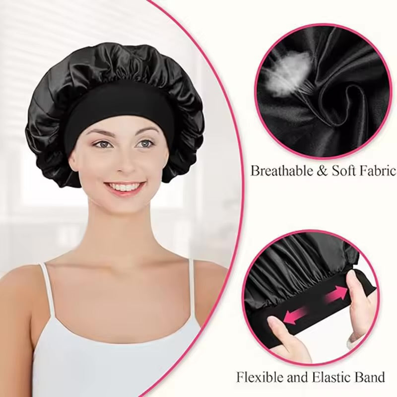 Silk Hat Satin Hat Bonnets for Women Hair Bonnet for Sleeping Hair Night To Sleep Bonnets Silk YM01